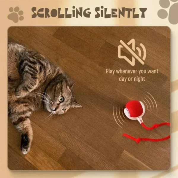 🐱🎾 Pelota Inteligente para Gatos – Diversión Infinita y Movimiento Automático 🎾🐱 - Imagen 5