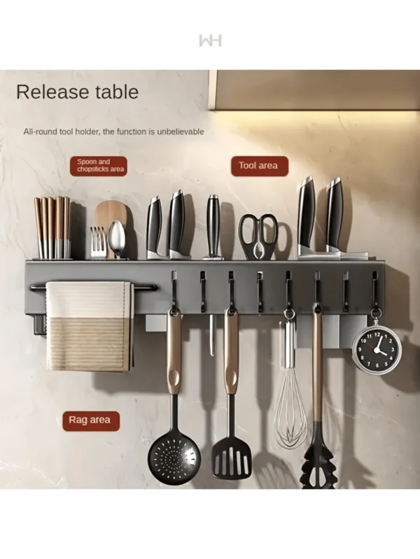 🔪 Porta Cuchillos y Organizador de Cocina - Diseño Elegante y Funcional 🍽️✨ - Imagen 2