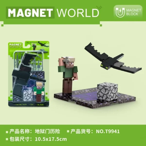 🎮 Mini Figuras de Acción – Steve & Más del Mundo de Bloques ⛏️✨ - Imagen 4