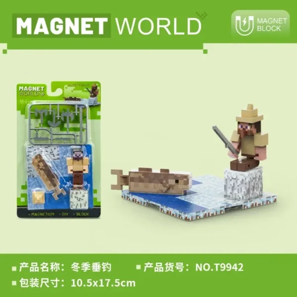🎮 Mini Figuras de Acción – Steve & Más del Mundo de Bloques ⛏️✨ - Imagen 5