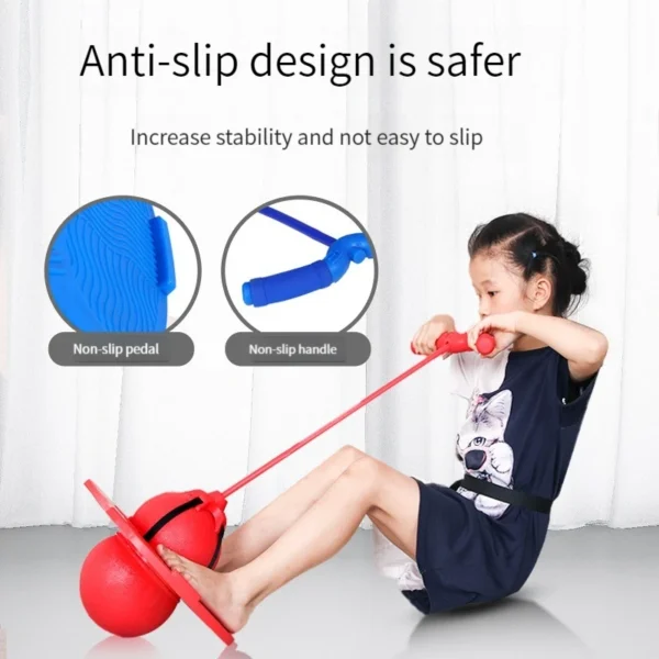 🔥 ¡Mejora tu agilidad, fuerza y equilibrio con la increíble Pelota de Salto de Rana! 🐸🏀 - Imagen 2