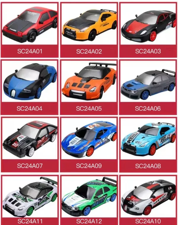 🚗🔥 Carro RC Drift 4WD - Modelo AE86/GTR | Alta Velocidad 15KM/H | Envío GRATIS en 9 días 🔥 - Imagen 5